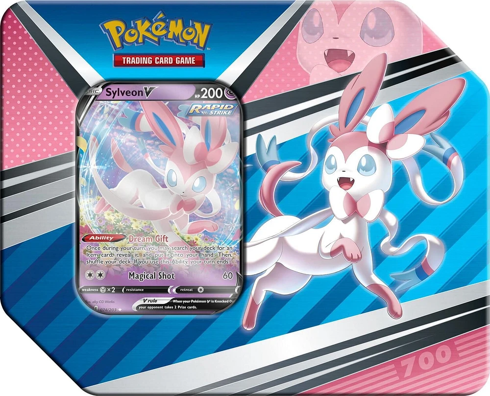 Pokemon TCG: V Heroes Tin | Sylveon V!