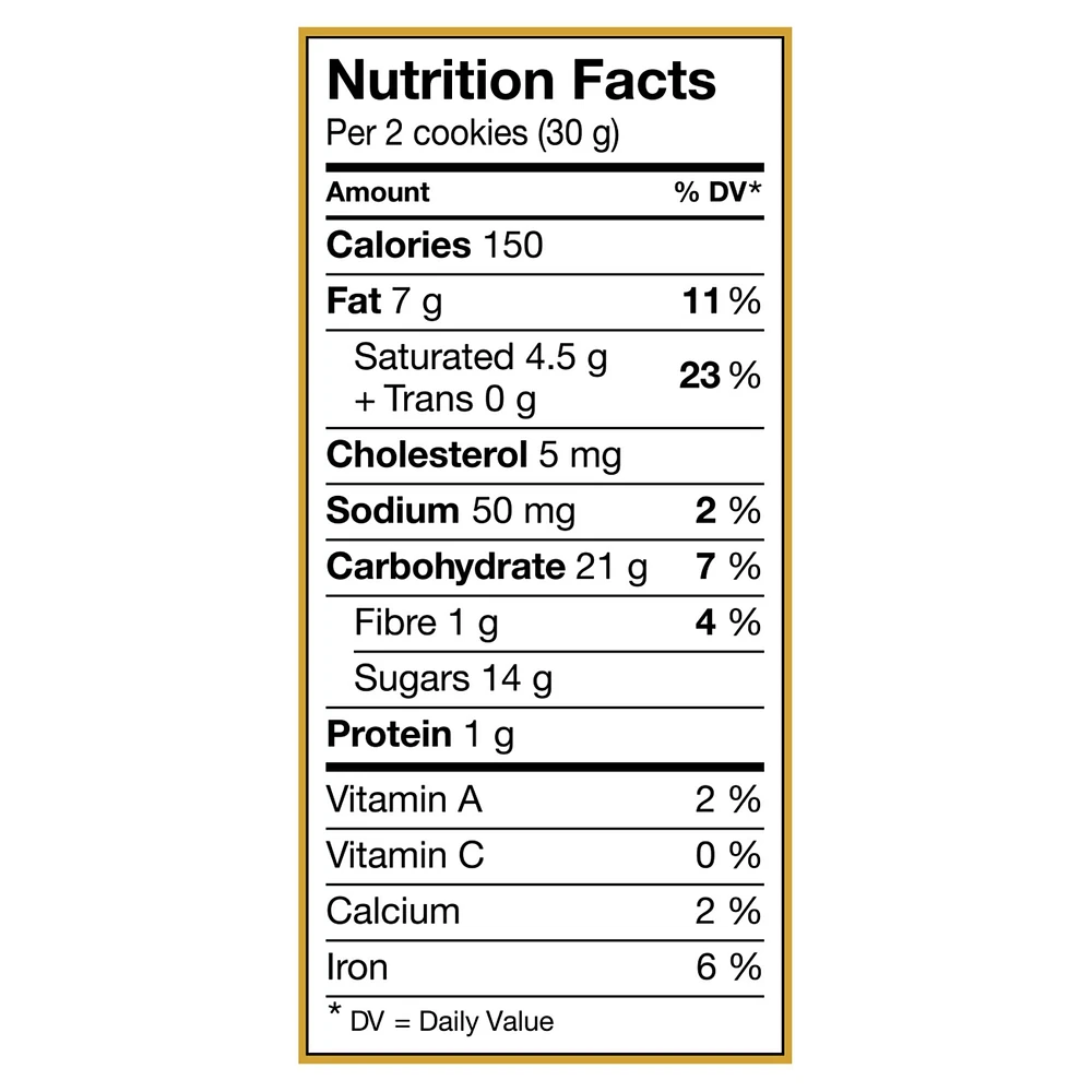 Celebration Milk Chocolate Top Butter Caramel Truffle Cookies, 240g / Boxed Cookies