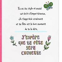 Hallmark Birthday Card for Girls (Doodle Stickers)