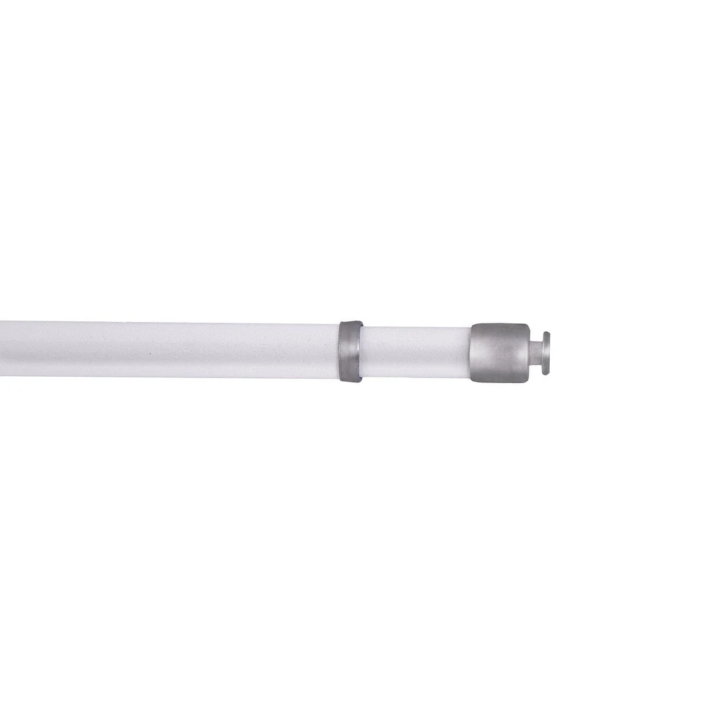 Mainstays 121.92 cm – 213.36 cm Tringle à brise-bise, 1.11 cm Diamètre 1.11 cm Diamètre
