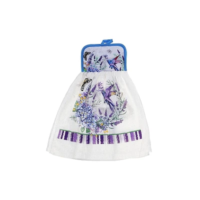 IH Casa Decor Tie Hand Towel Hummingbird - Set of 2