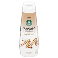 STARBUCKS Almond and Oat Non Dairy Hazelnut Latte Coffee Enhancer 828 ml, 828ml