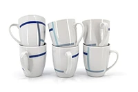 Hometrends Geo Mugs - Set of 6