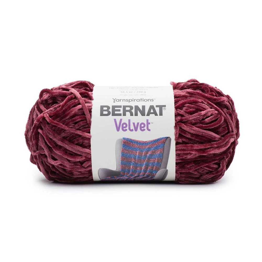 Bernat® Velvet™ Yarn, Polyester #5 Bulky, 10.5oz/300g
