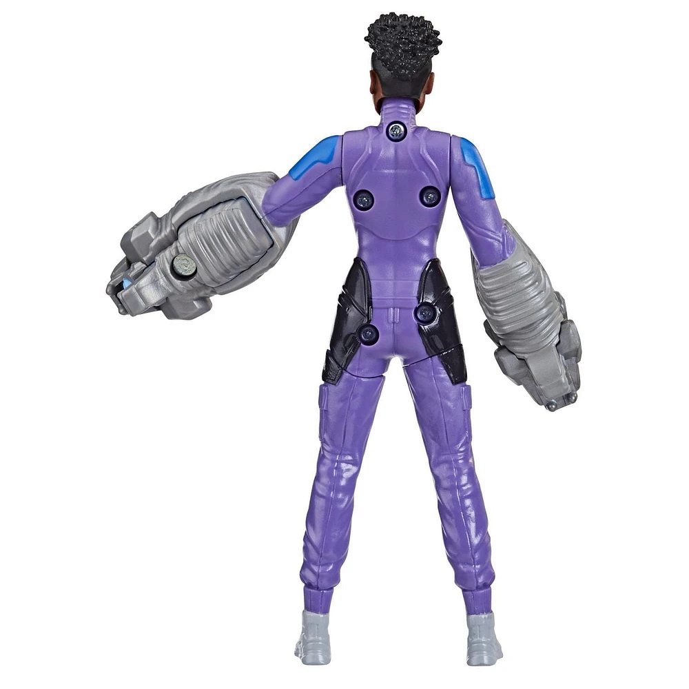 Marvel Studios' Black Panther: Wakanda Forever, figurine articulée Shuri Effet vibranium de 15 cm, jouet pour enfants, à partir de 4 ans
