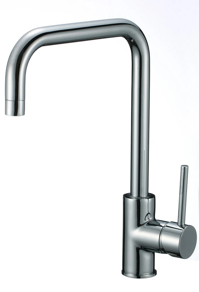 American Imaginations AI-29310  Robinet en laiton sans plomb à 1 trou de couleur chrome