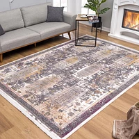 Rug Branch Amalfi Collection Modern Oriental Runner Area