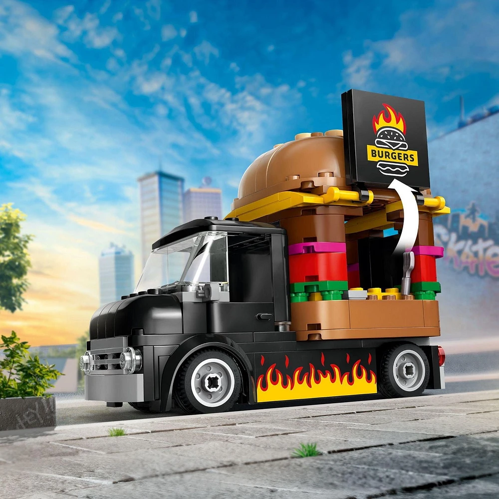 LEGO City Le camion de hamburger Ensemble de construction de jouet 60404 LEGO Le camion de hambu 60404