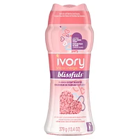 Perles de rehausseur de parfum pour lessive Ivory Neige Blissfuls, Parfum frais de bébé 379G