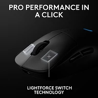 Logitech PRO 2 LIGHTSPEED Wireless Ambidextrous 44K DPI Sendor Gaming Mouse