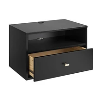 Prepac Table de chevet murale