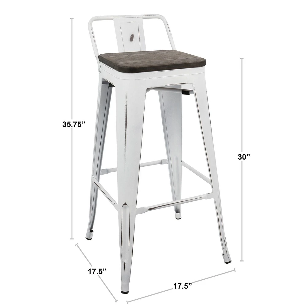 Oregon Industrial Barstool by LumiSource