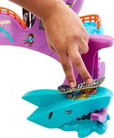 Hot Wheels Skate Octopark Playset, With Exclusive Fingerboard and Skate Shoes