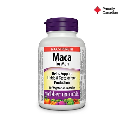 webber naturals Maca pour hommes 60 CAPSULES