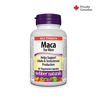 webber naturals Maca pour hommes 60 CAPSULES