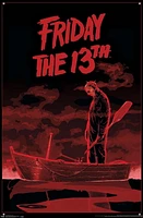 Friday The 13th - Boat Wall Poster, 22.375" x 34"