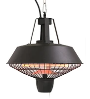 Westinghouse WES31-1520C Chaufferette Électrique Infra-rouge d'extérieure Suspendue avec finition en poudre noire