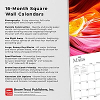 Inspiration | 2023 12x24 Inch Square Wall Calendar