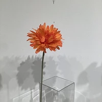 ORANGE GERBERA DAISY, ARTIFICIAL FLOWERS