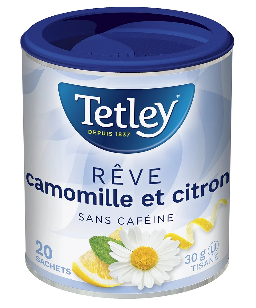 Tetley Dream Camomile Lemon, 0.09 lb