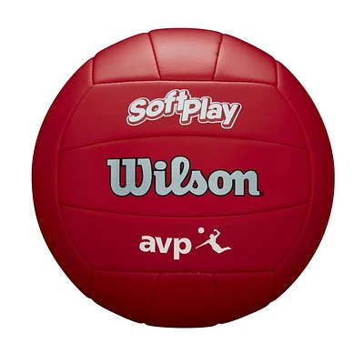 Ballon de volleyball Soft Play de Wilson - Rouge