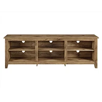 Manor Park Console pour téléviseur et rangement médias en bois de 177,8 cm (70 po) - Plusieurs couleurs possible
