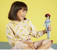 Coffret Personnages de luxe Creatable World - Poupée personnalisable - Cheveux noirs lisses