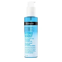 Gel nettoyant hydratant Neutrogena® Hydro Boost - Acide hyaluronique - Démaquillant et nettoyant pour le visage - Sans parfum