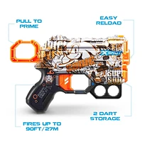 Le pistolet Menace XSHOT Skins - Décoration Sonic le Hérisson (RETRO)