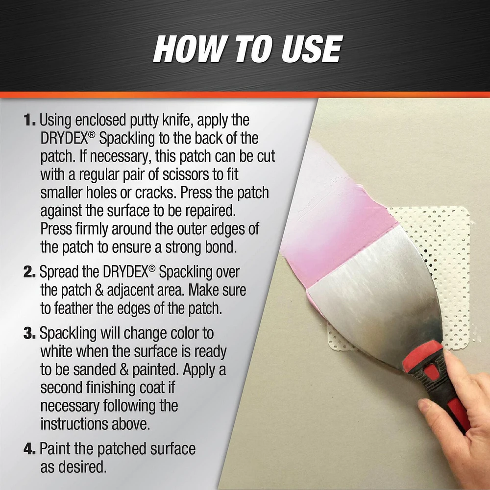 DAP Drydex Repair Kit, Wall Repair Patch Kit Drydex®
