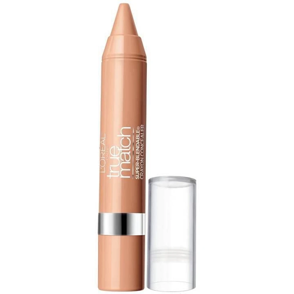 Correcteur de L'Oréal Paris True Match Super-Blendable Crayon, 2.8 GR De vos petites aux plus grosses imperfections, ce correcteur est prêt à tout camoufler grâce à ses deux surfaces