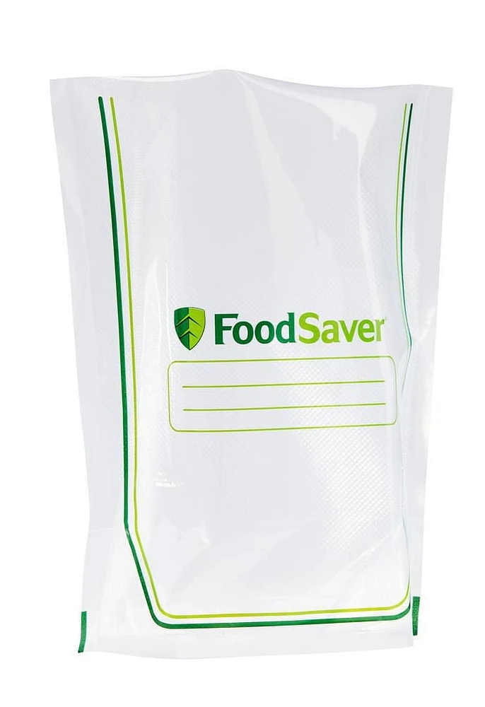 FoodSaver Easy Fill Sacs de qualité commerciale et réutilisables alimentaire 1 Quart