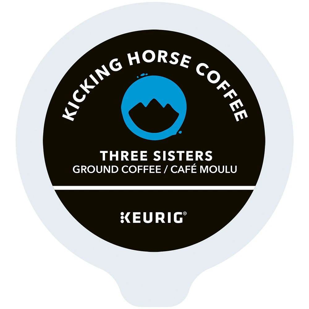 Capsules K-Cup de café Three Sisters Kicking Horse, torréfaction moyenne, 10 unités 10 unités