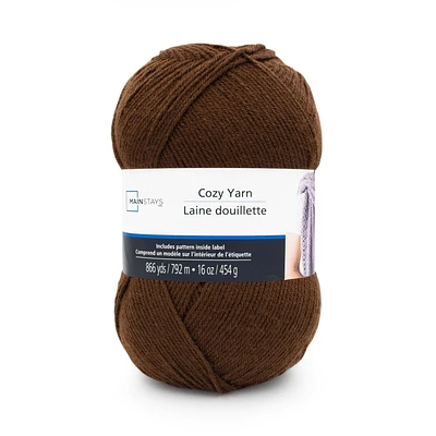 Mainstays Cozy Medium Acrylic Yarn 1 Ball
