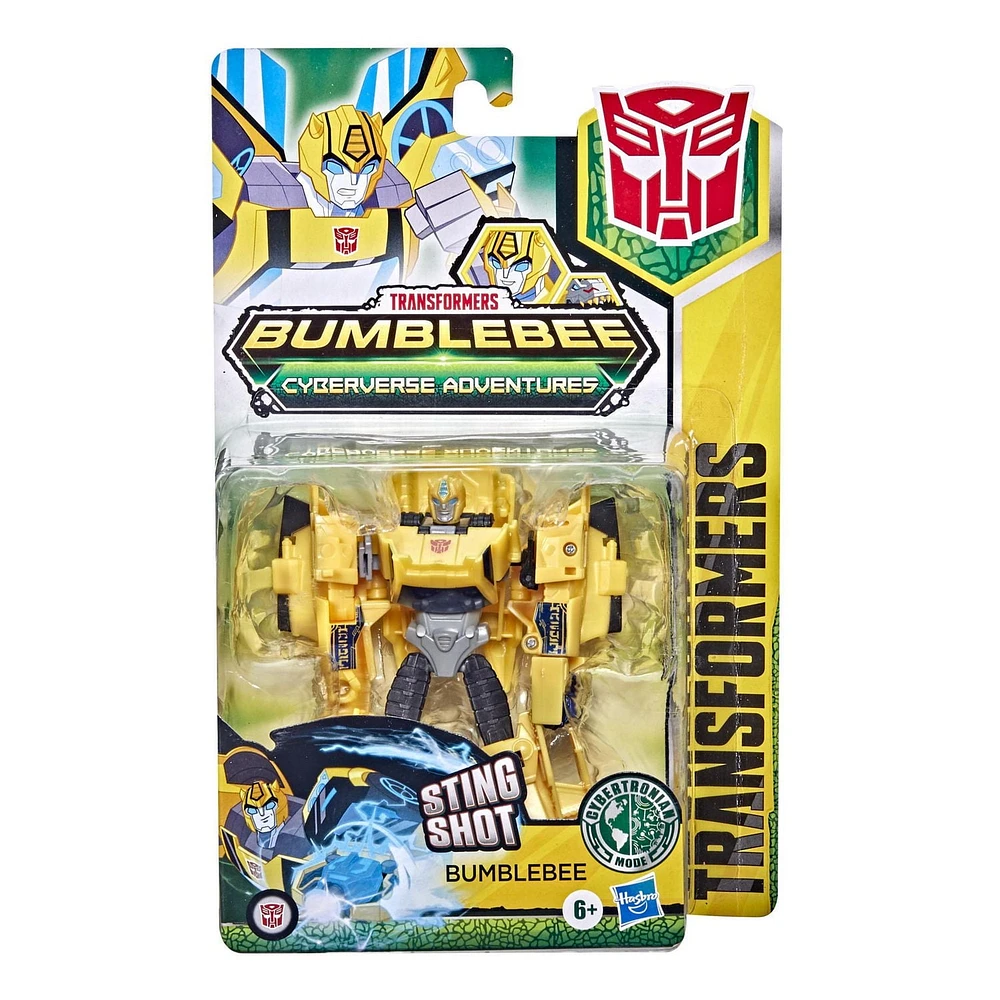 Transformers Bumblebee Cyberverse Adventures, figurine Bumblebee Action Attackers