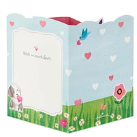Hallmark Paper Wonder Displayable Pop Up Mothers Day Card (Cat and Dog)