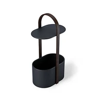 Table de rangement Umbra Bellwood, noir / noyer