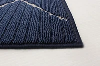 ECARPET Indoor/Outdoor for Balcony, Patio and Garden Raya Blue Rug