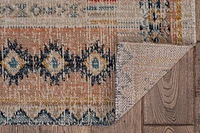 Great Zero Lana Ivory & Terracotta 5' x 7'6" Area Rug