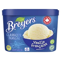 Breyers Family Classic French Vanilla Frozen Dessert, 1.66 L Frozen Dessert