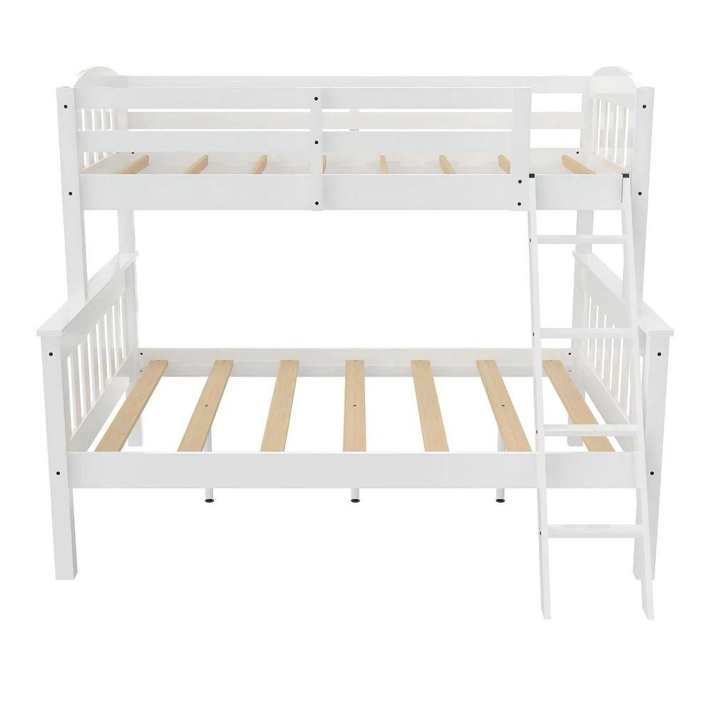 Airlie Twin-Over-Full Bunk Bed with Ladder