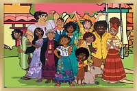 Disney Encanto - Family Wall Poster, 22.375" x 34" Framed