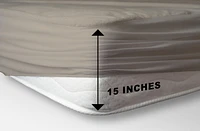 Ensemble de draps en coton égyptien 600 fils Johnson Home