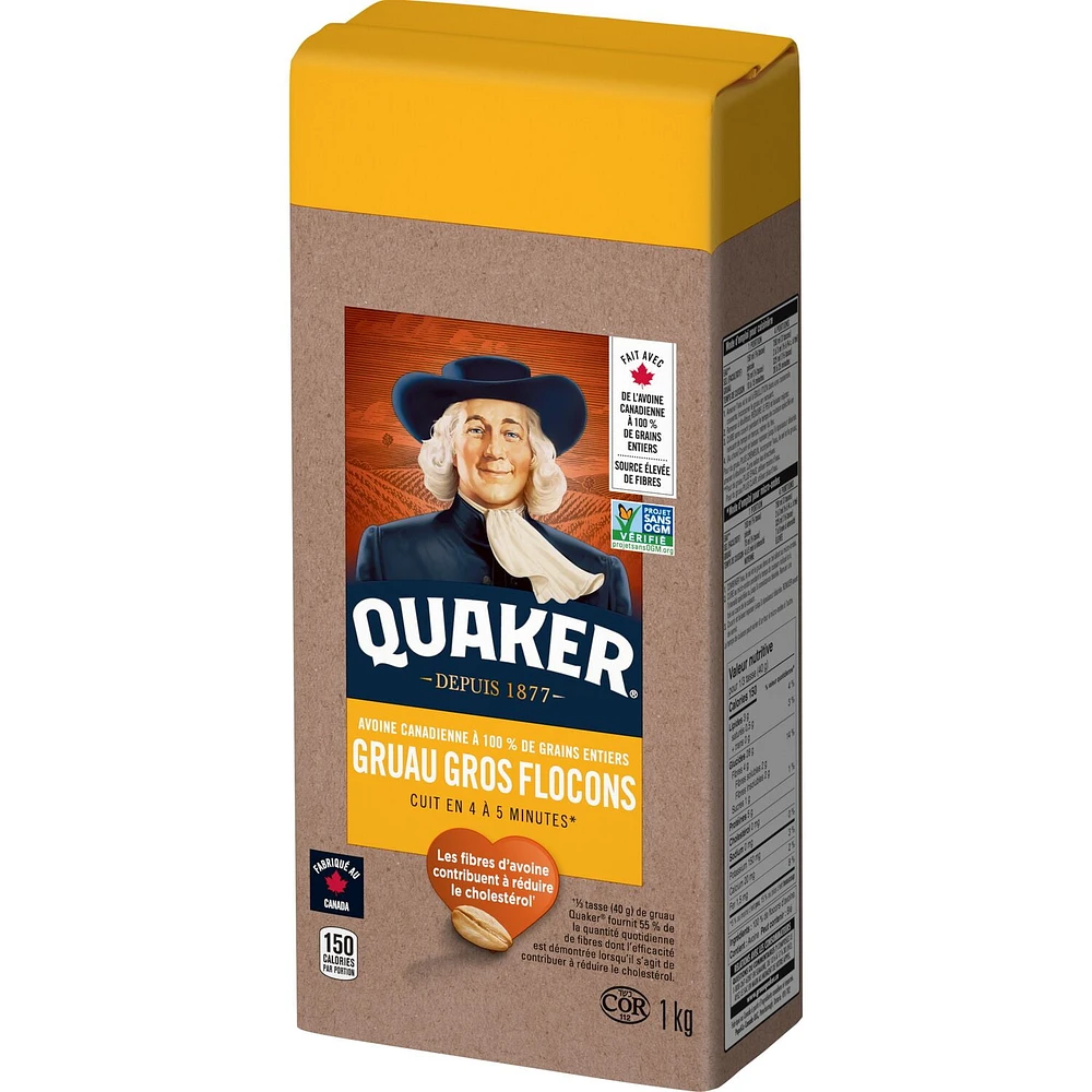 Quaker Large Flake Oats, 1kg