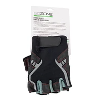 Gants de musculation GoZone – Style traditionnel – P/M – Noir/rouge Conception mi-doigt