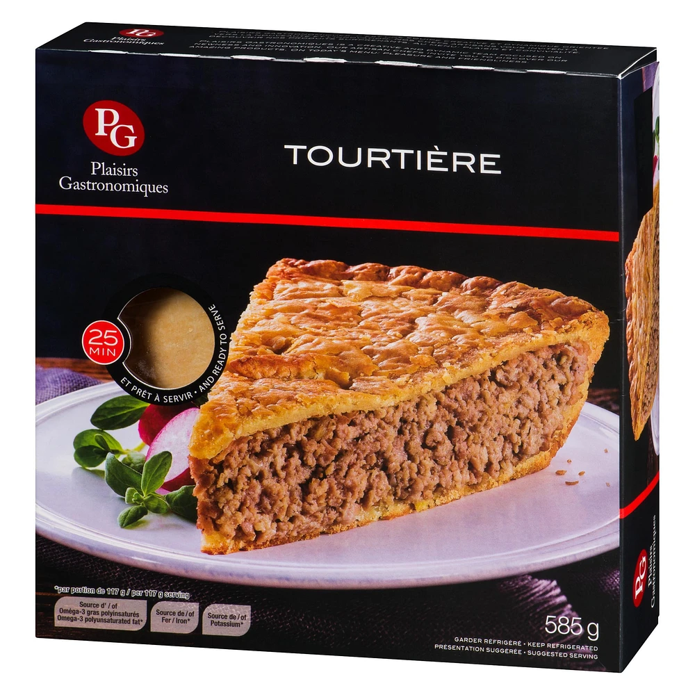 Plaisirs Gastronomiques Tourtière, 585 g