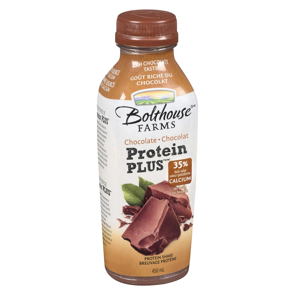 Bolthouse Farms Protein plus Chocolate Protein Shake, 450 mL