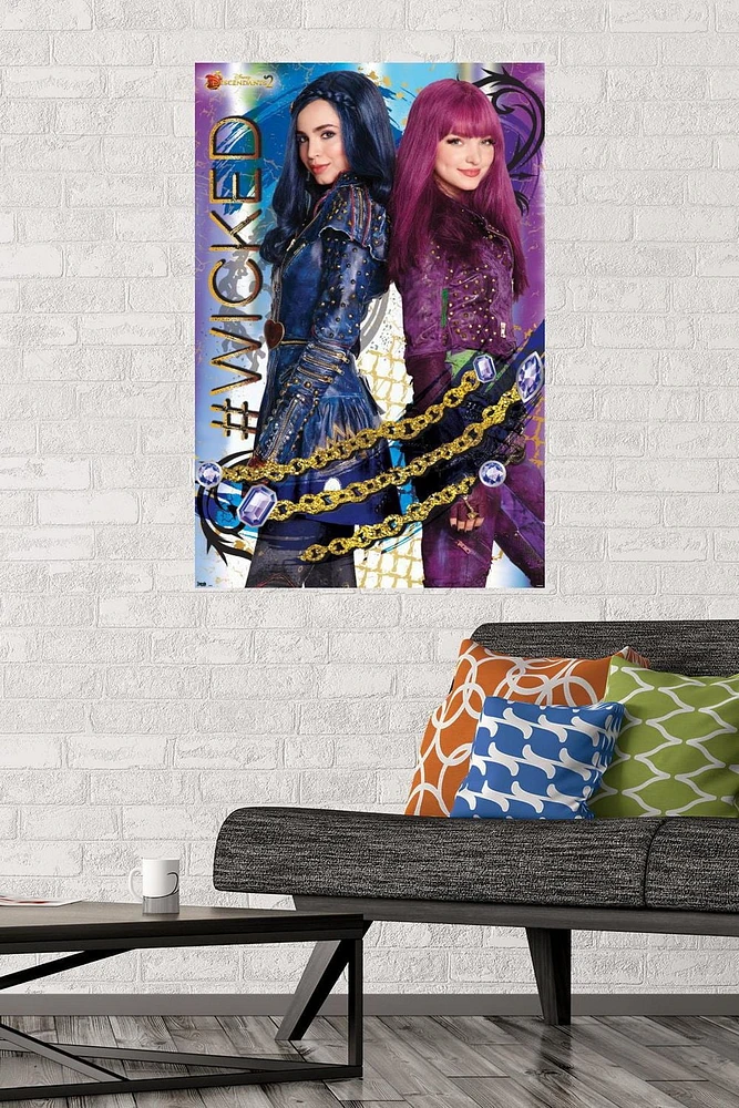 Disney Descendants 2 - Wicked Wall Poster