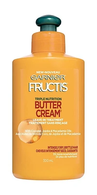 Garnier Fructis, Triple Nutrition Butter Rich Leave-In, 300 ML