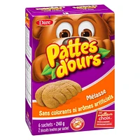 Bear Paws Molasses Cookies, Dare, 240 g